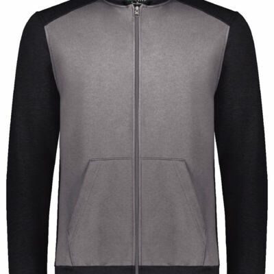 Youth Eco Revive™ Three-Season Triblend Fleece Full-Zip Hooded Sweatshirt Thumbnail