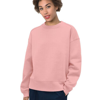 Women's USA-Made Fleece Crewneck Sweatshirt Thumbnail