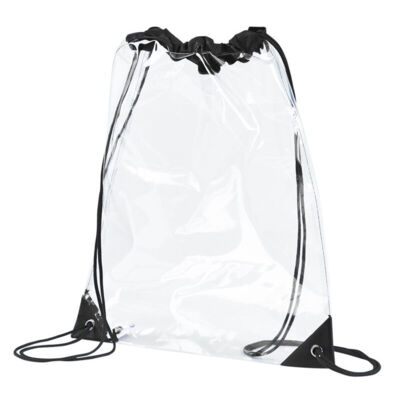 PVC Clear Drawstring Bag Thumbnail