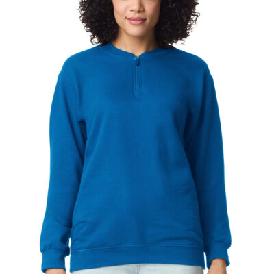 Softstyle ® Midweight Fleece 1/4 Zip Thumbnail