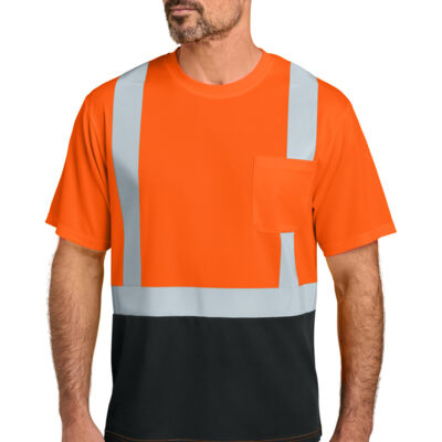 Ansi 107 Class 2 Short Sleeve Mesh Blocked Tee Thumbnail