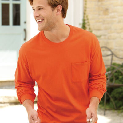 Authentic Long Sleeve Pocket T-Shirt Thumbnail