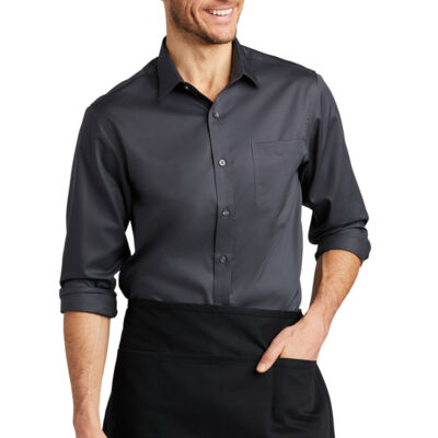 Easy Care Reversible Waist Apron with Stain Release Thumbnail