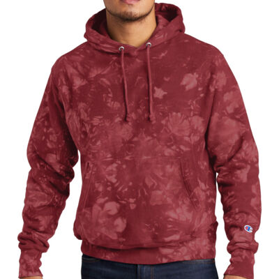 Reverse Weave ® Scrunch Dye Tie Dye Hooded Sweatshirt Thumbnail