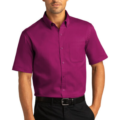 Short Sleeve SuperPro React Twill Shirt Thumbnail