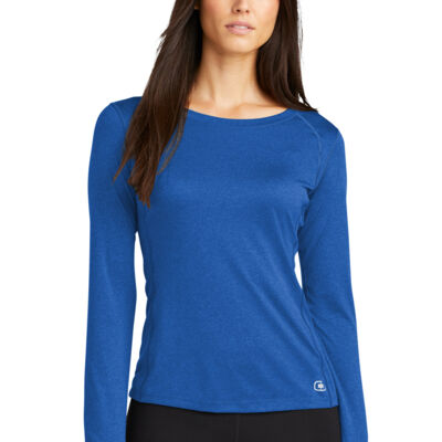 Ladies Long Sleeve Pulse Crew Thumbnail