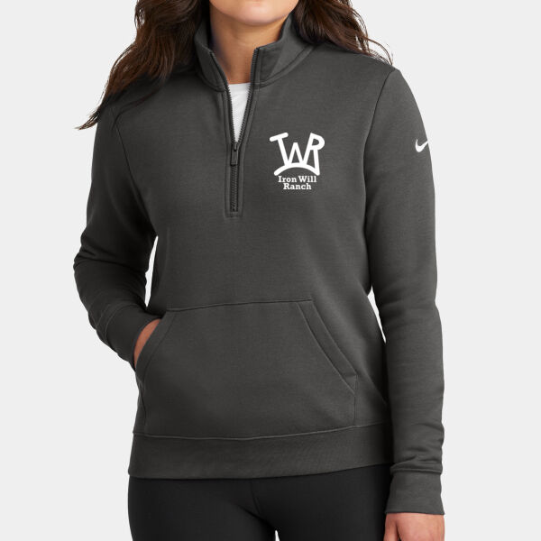 Women's Nike Half Zip Sweatshirt Thumbnail
