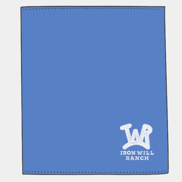 Embroidered Fleece Throw Thumbnail