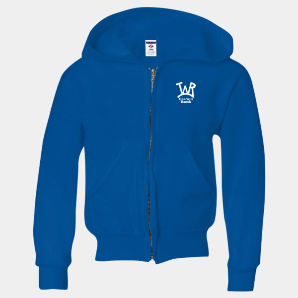 Youth IWR full Zip hoodie Thumbnail